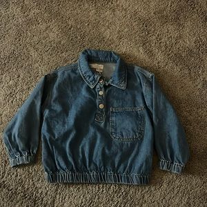 Zara denim shirt jacket
